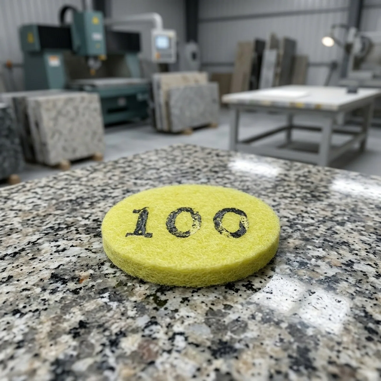 1 inch Polishing Discs for Marble for granite Concrete Quartz Engineered Stone Supporting Both Initial Grinding and Final