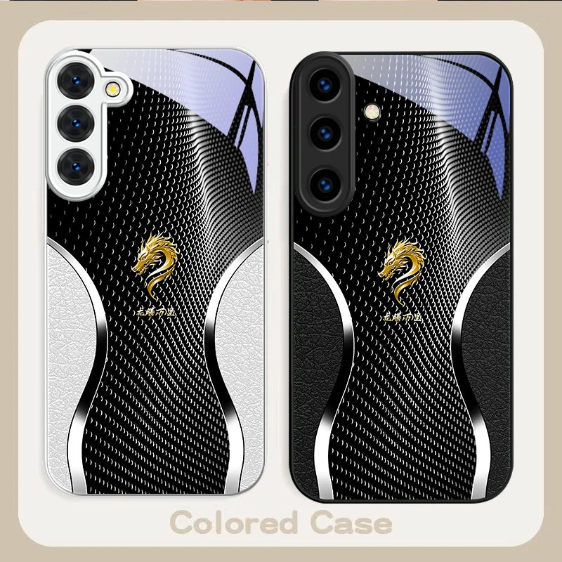 

The majestic dragon head For Samsung S26 S22 S8 9 10 S20 Ultra S21 Pro S22 Plus S23 FE S24Ultra S25 Edge S24+ Glass Phone Case