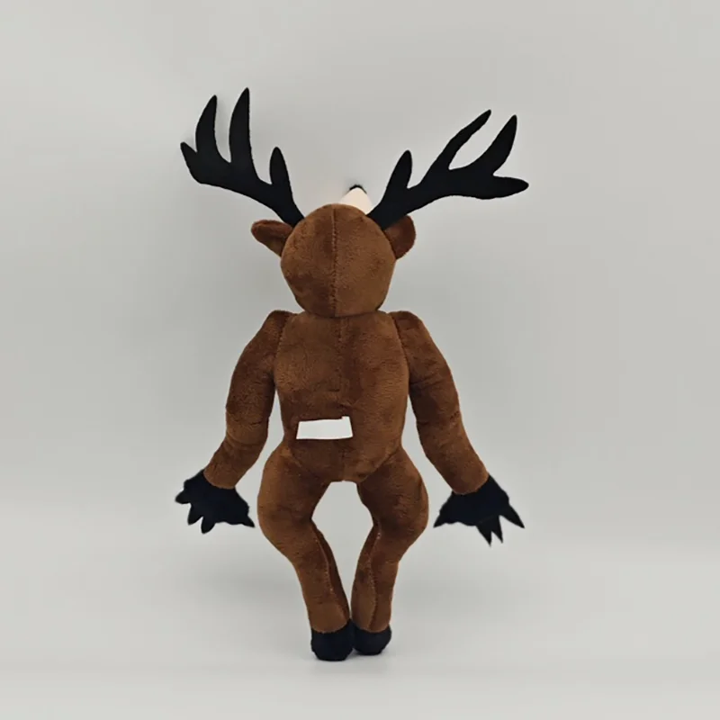 TreasuringU 2025 جديد 99 ليالًا في الغابة لعبة قطيفة حامل بني الجلوس الأيائل الغزلان الأبيض البومة محشوة دمية طفل هدايا عيد الميلاد #5