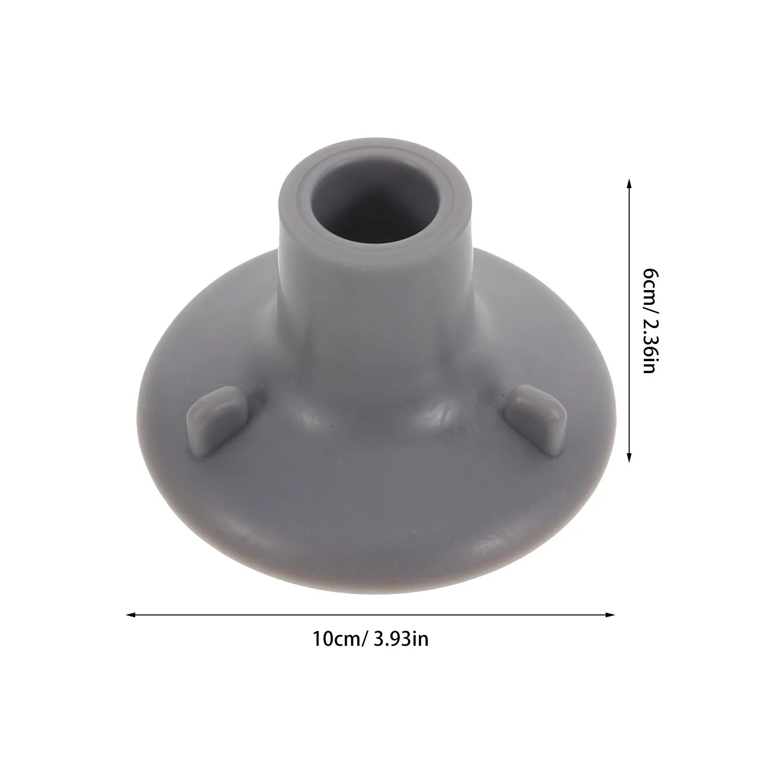 4Pcs Shower Chair Rubber Feet Replacement 24Mm Id Suction Cup Non-Slip Caps for Transfer Benches Commode Seats Bath Stools