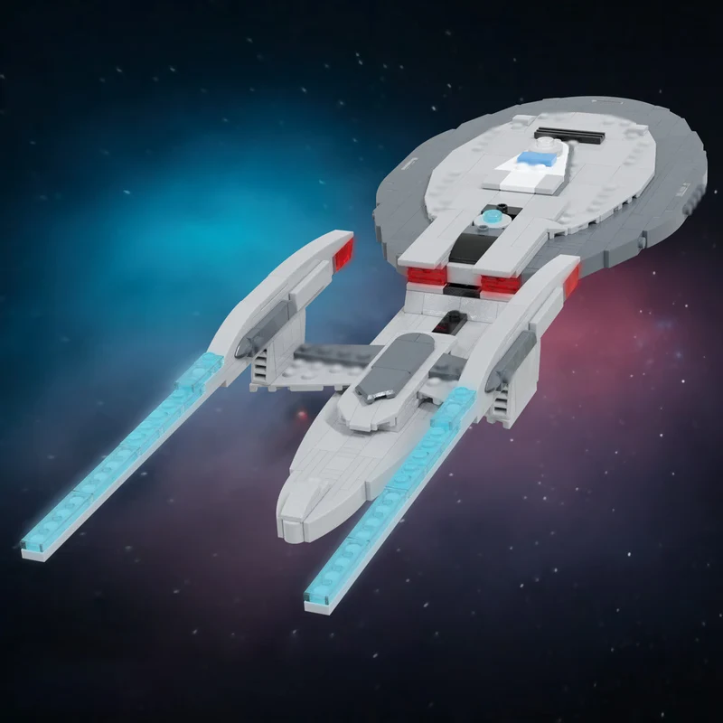 العسكرية الثقيلة الفضاء كروزر نموذج MOC قوالب بناء معدات الحرب وحدات التكنولوجيا الهدايا عطلة تجميع ألعاب أطفال البدلة