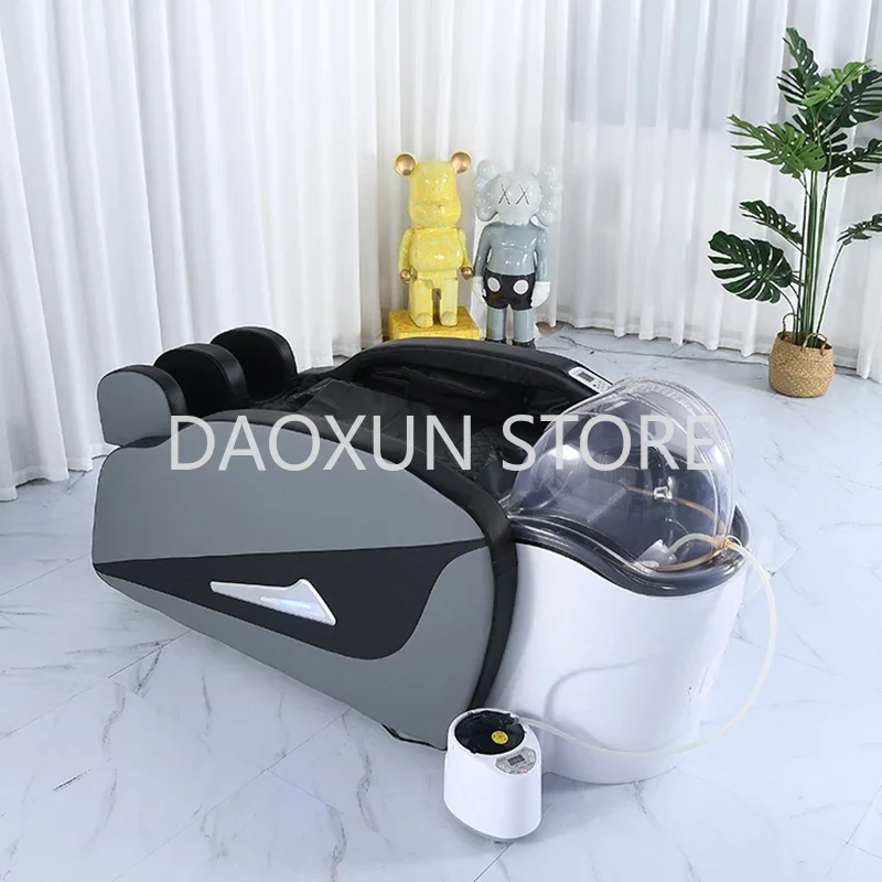 Massage Washbasin Head Spa Bed Stylist Professional Water Therapy Reclining Salon Chair Cama De Champu Salon Furniture MQ50SC