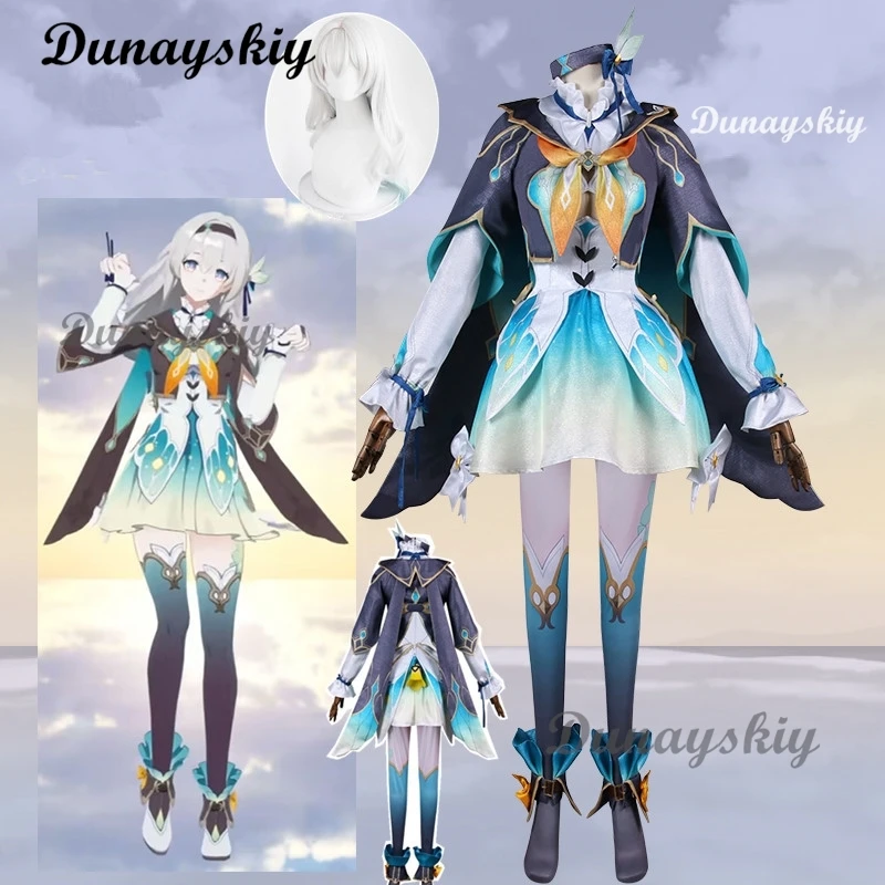 

Honkai: Star Rail Cosplay Firefly Cosplay Costume Game Firefly Women Cosplay Dress Anime Party Uniform Hallowen Play Role Gifts