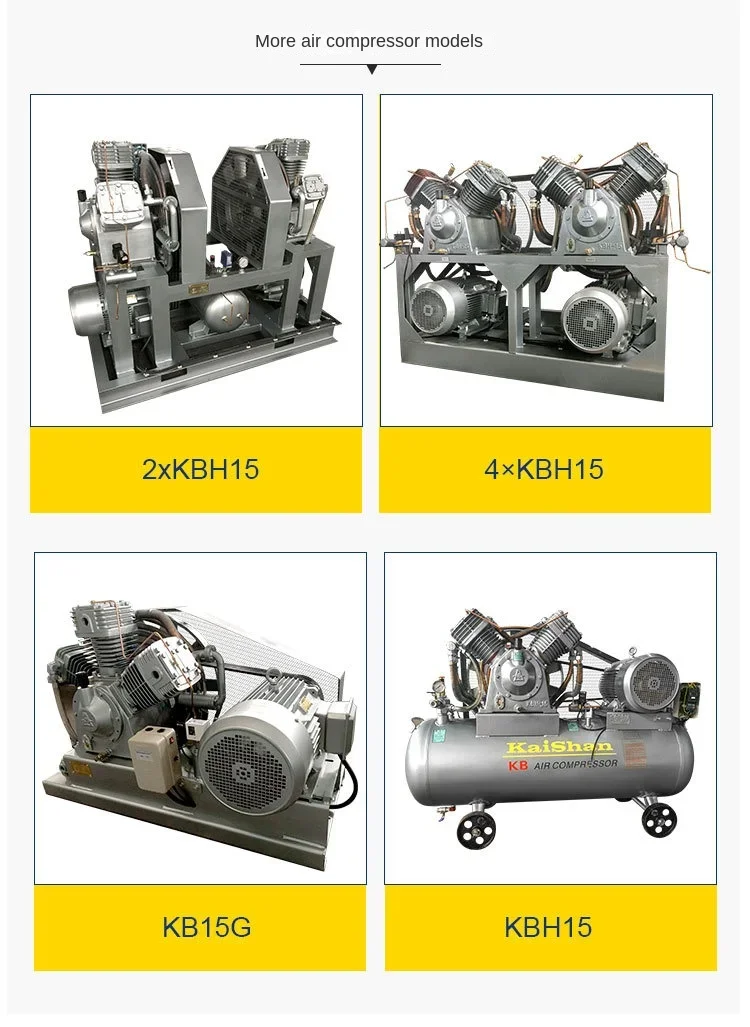 Wholesale Air-compressor KB15 High Pressure 30 Bar 15kw 20 Low Noise Industrial Machine Piston Air Compressor