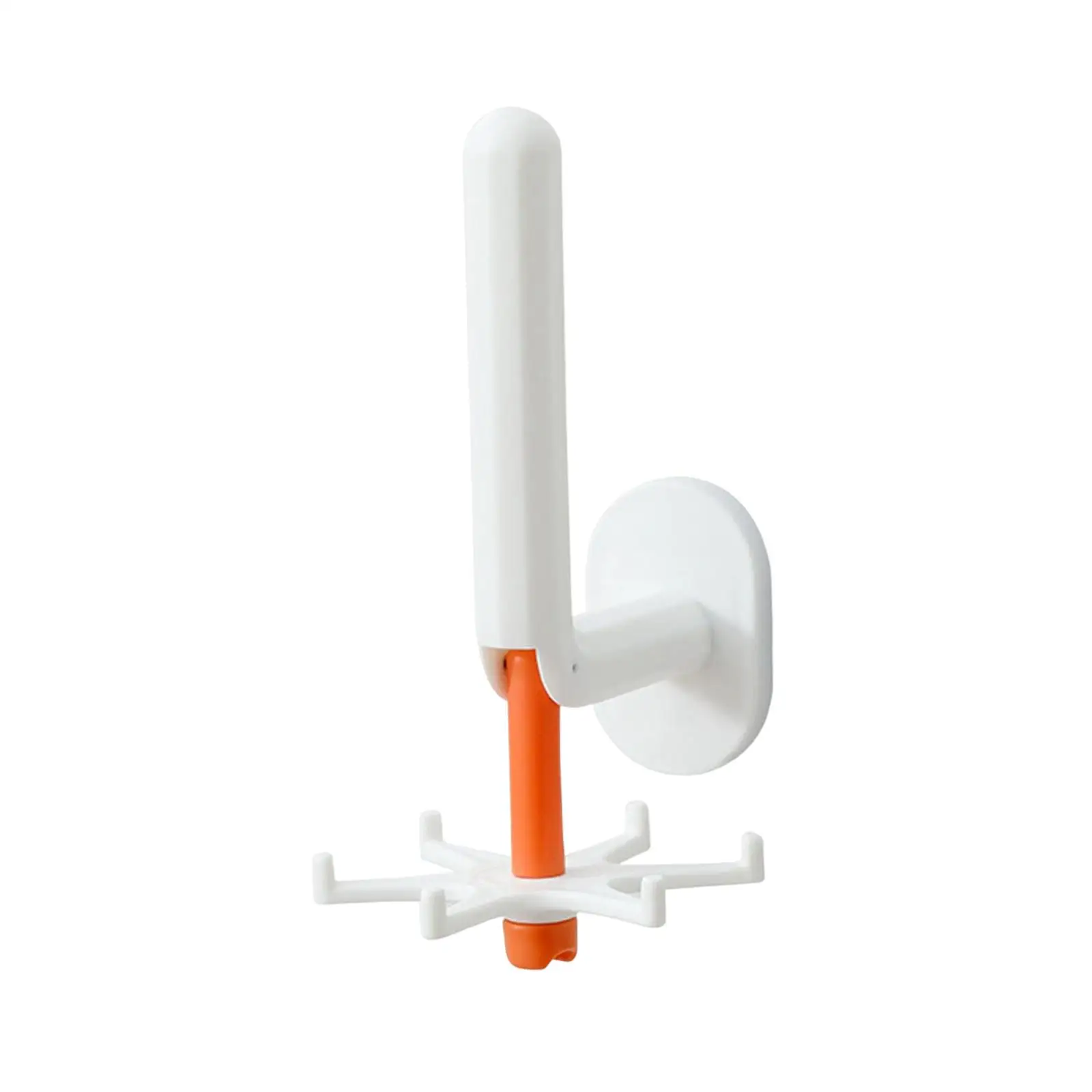 Multipurpose Kitchen Utensils Hanging Rack Rotating Hooks for Wall