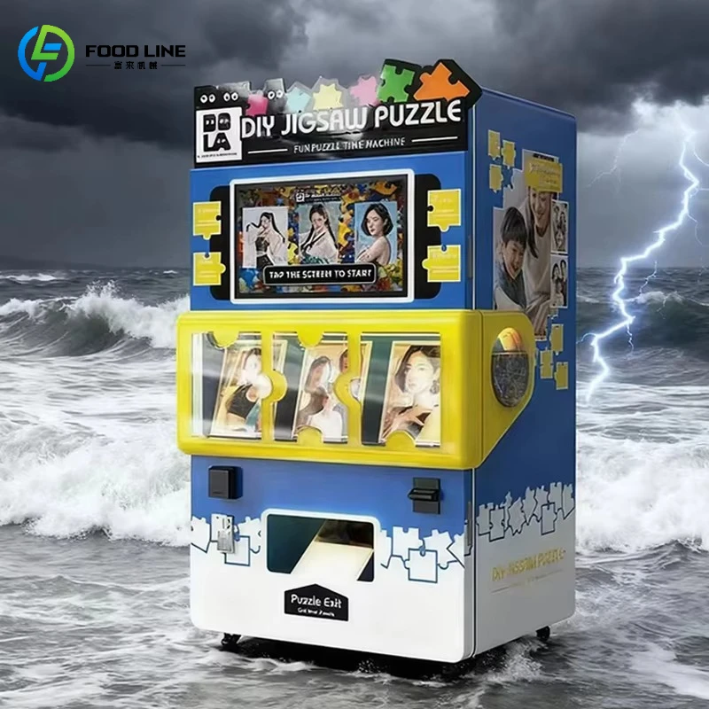 Jigsaw Vending Machine Automatic DIY New Arrival Smart Intelligent Touch Screen Automatic Puzzle Mini Vending Machine Customized