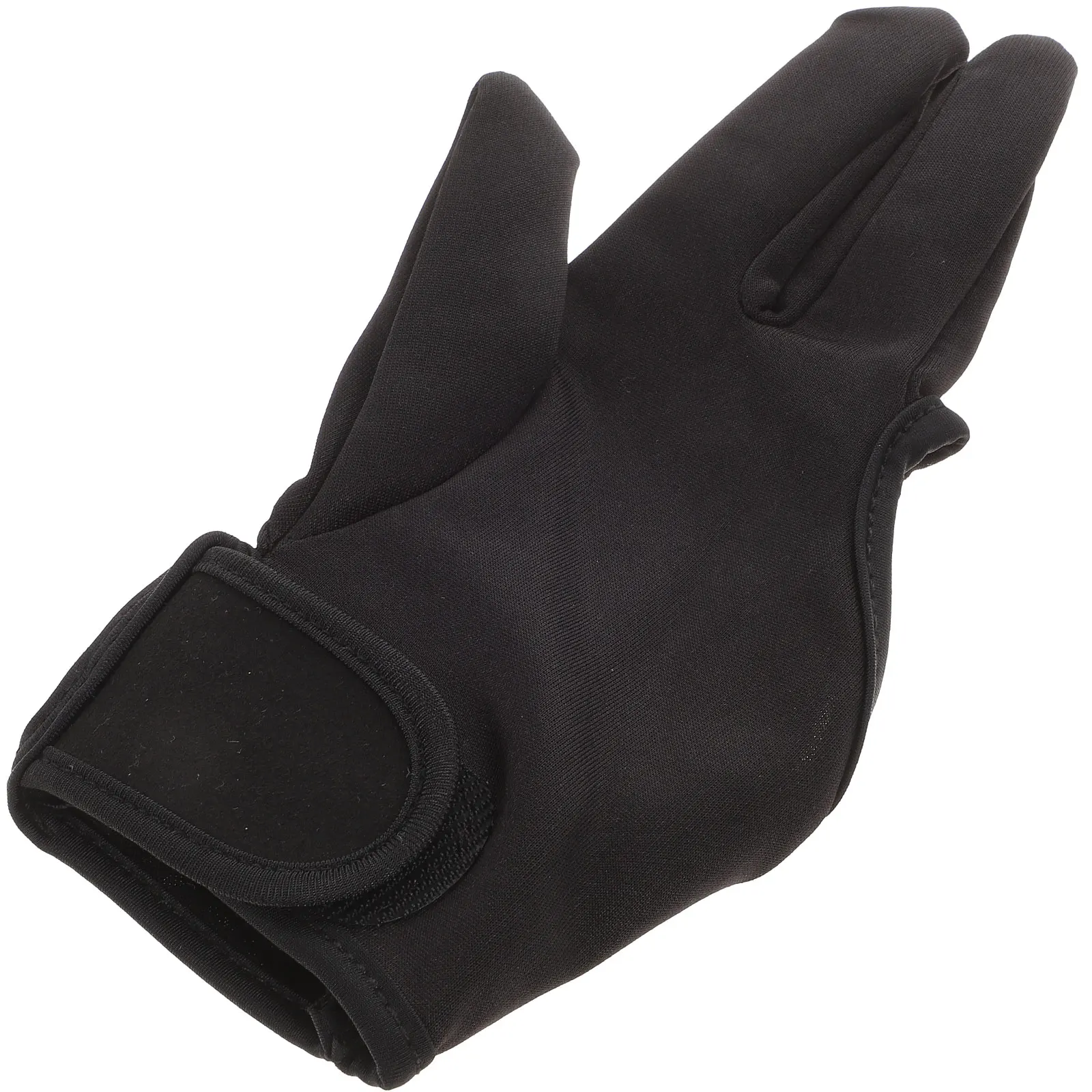 

3 Fingers Heat Resistant Hairdressing Glove Insulative Finger Glove for Straightening Curly Hair Salon