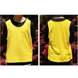 Football Vest Jersey Fast Drying Polyester Training Jerseys with 13 Color Options for Soccer Football and More