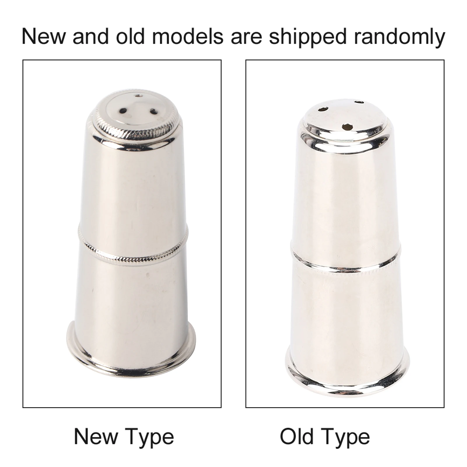 غطاء حماية لغطاء رأس الفلوت مطلي بالنيكل قطعة الفم سهلة الاستخدام العلامة التجارية الجديدة للساكسفون الكلارينيت BB الكلارينيت عالي النغمة #5