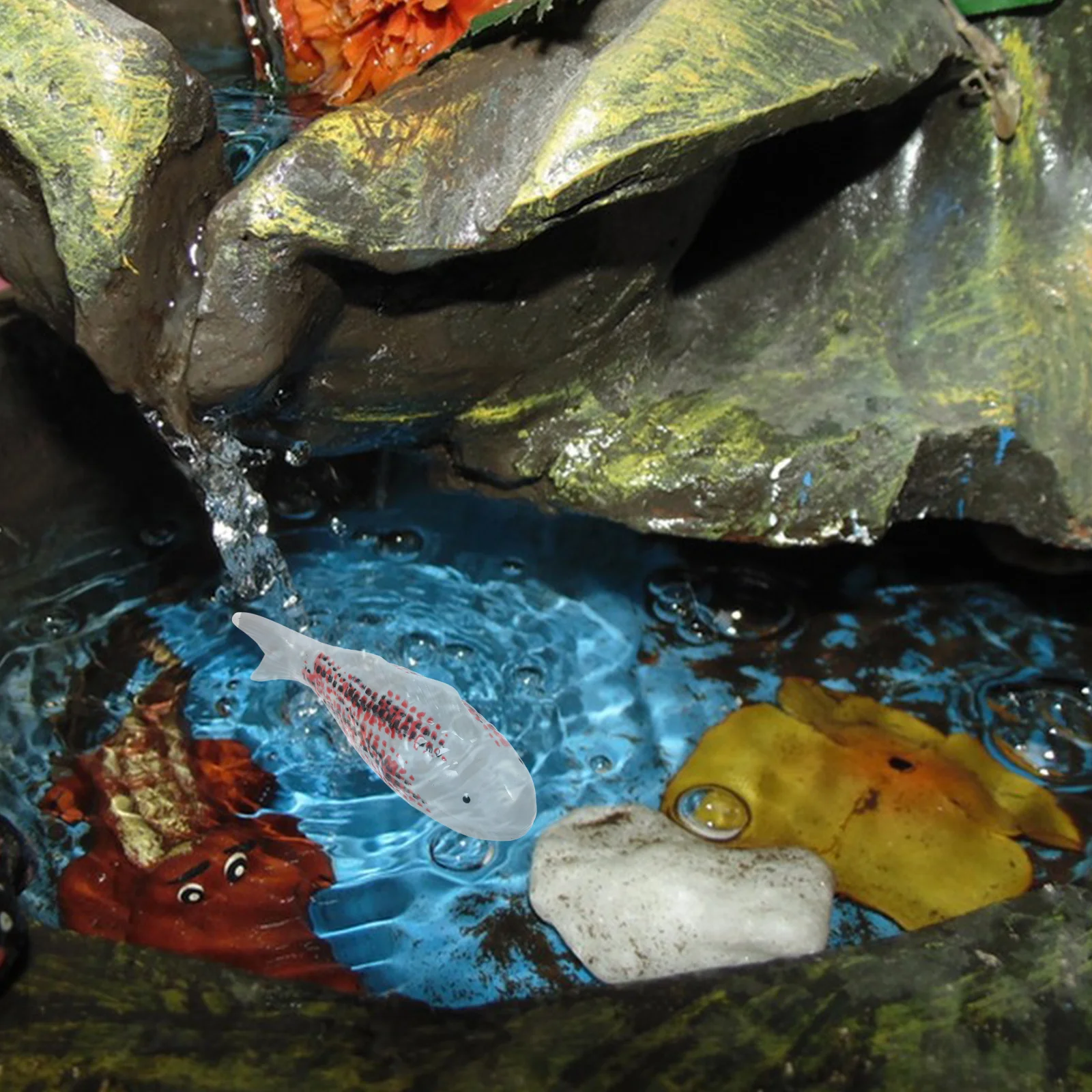 

Aquarium Floating Decor Ceramic Fish Small Ornament Handmade Durable Delicate Product Lively Fun Environment Tank Craft