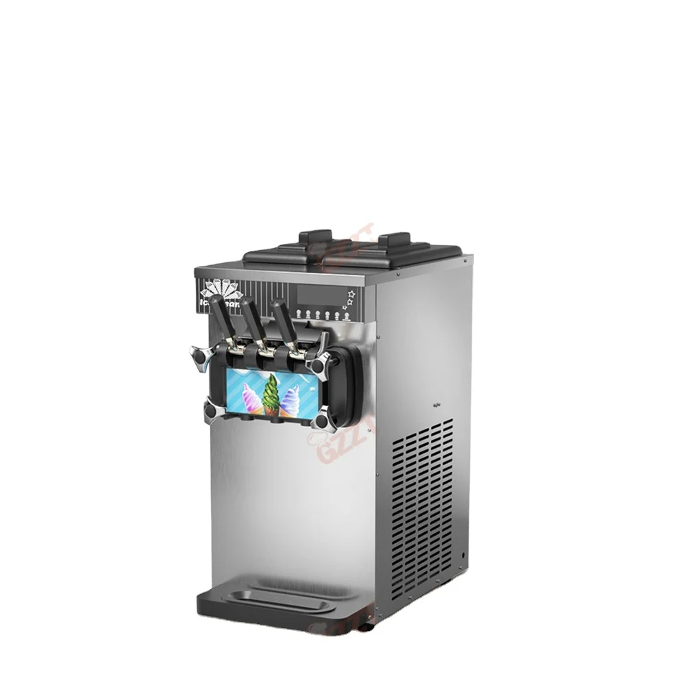 

Автоматические 3- вкусовые машины для изготовления мягкого мороженого, коммерческие машины для мороженого для бизнеса, магазин чая с молоком, FoodTruck, бытовые