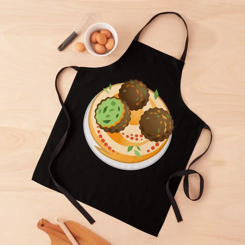 

FalafelGift forFalafel Lovers Apron Women's Home Clothes cook wear professional hairdresser Kitchen Apras For Women Apron