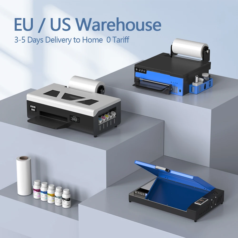 

Быстрая доставка из ЕС и США. Принтер для печати на футболках A4 DTF с печью. Принтер A4 DTF для печатающих головок XP600 L805. Машина для печати на футболках A4.