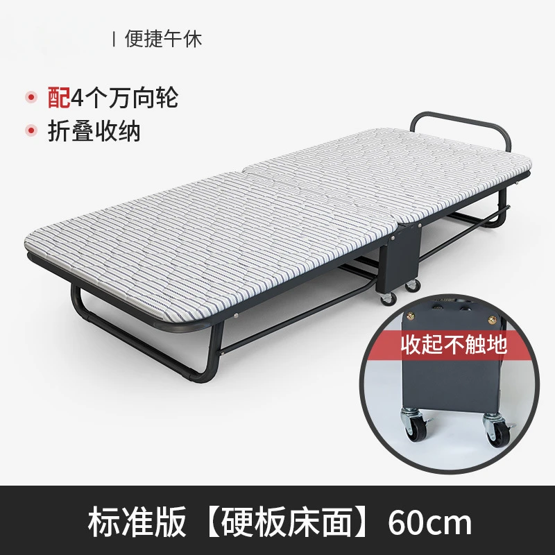 Multi-function Bedroom Furniture Single Hotel Extra Rollaway Folding Single Fold Metal Beds