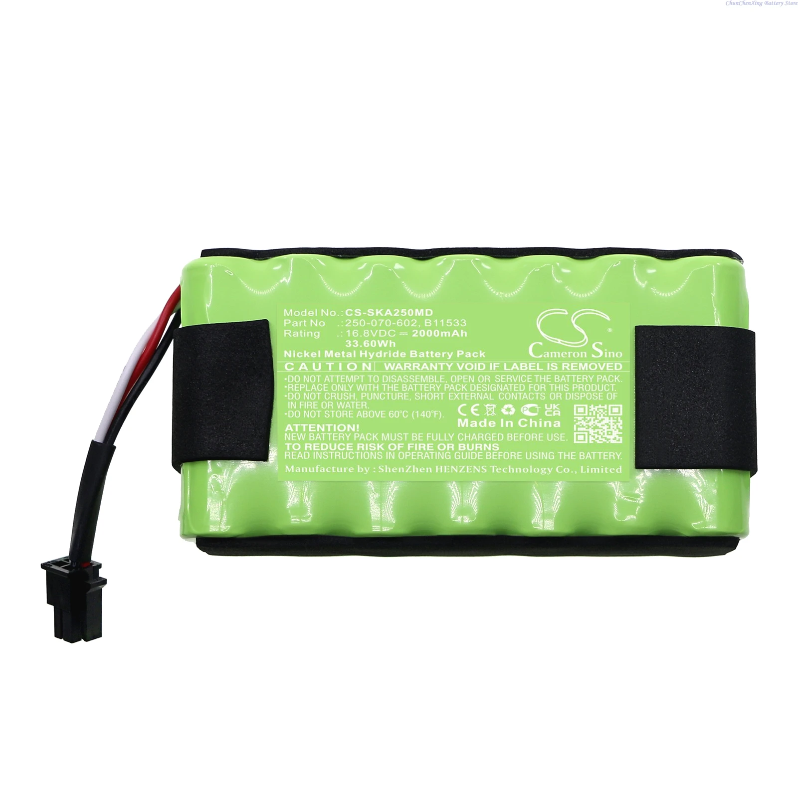 Replacement 16.8V 2000mAh   Medical Battery B11533 for Physio-Control Stryker AHTO Irrigation Pump, irrigation AHTO