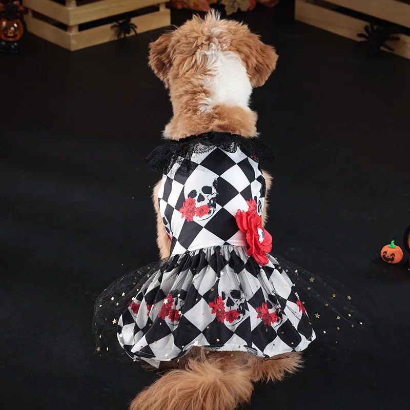 Newfashion Herbst Halloween Haustier Kleid Gruseliges Kostüm Für Hunde Party Outfit Kreuz Grenze Heißer Salecat Haustier Kleidung