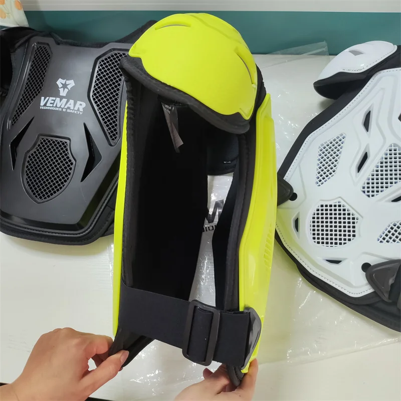 Kids Motorcycle Riding Body Armor/Elbow Knee Protector Children Motocross Back Vest Chest Off-Road Moto Cycling Protective Gear