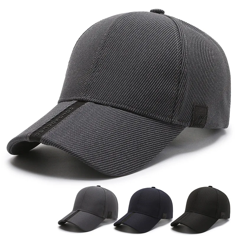 Four Seasons Korean Duck Tongue Hat Outdoor Sunshade Hat Business Middle Aged Dad Sunscreen Baseball Cap Leisure Breathable B248