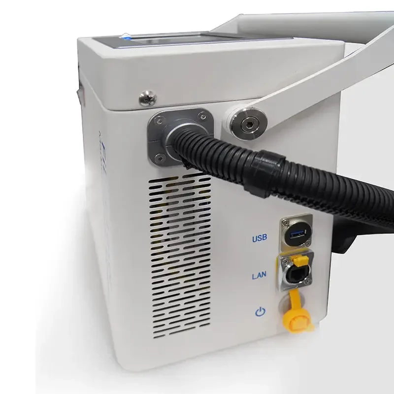 Handheld LOGO Date QR Code  Engraving hine UV Mini Fiber  Marking hine