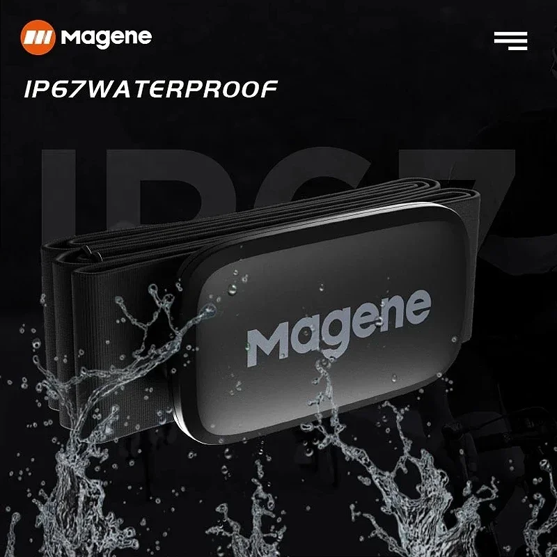 Magene H003 Bluetooth4.0 ANT + Heart Rate Sensor Compatible GARMIN Bryton IGPSPORT Computer Running Bike Monitor Cycling Sensor