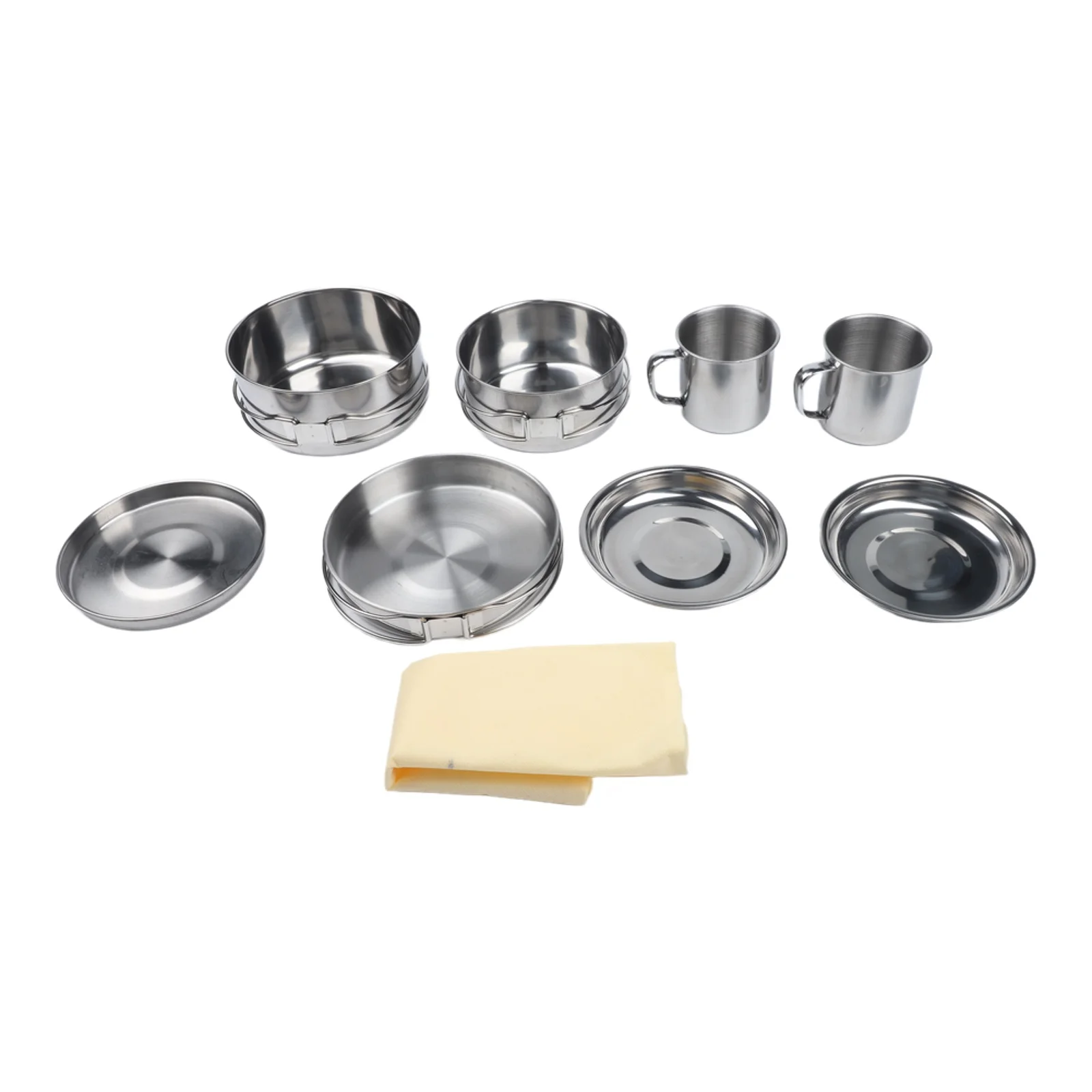 

13.0CM D, 1.8CM H Outdoor Cooking Set Lightweight Design Space-saving Cooking Set Sturdy Construction Easy To Carry