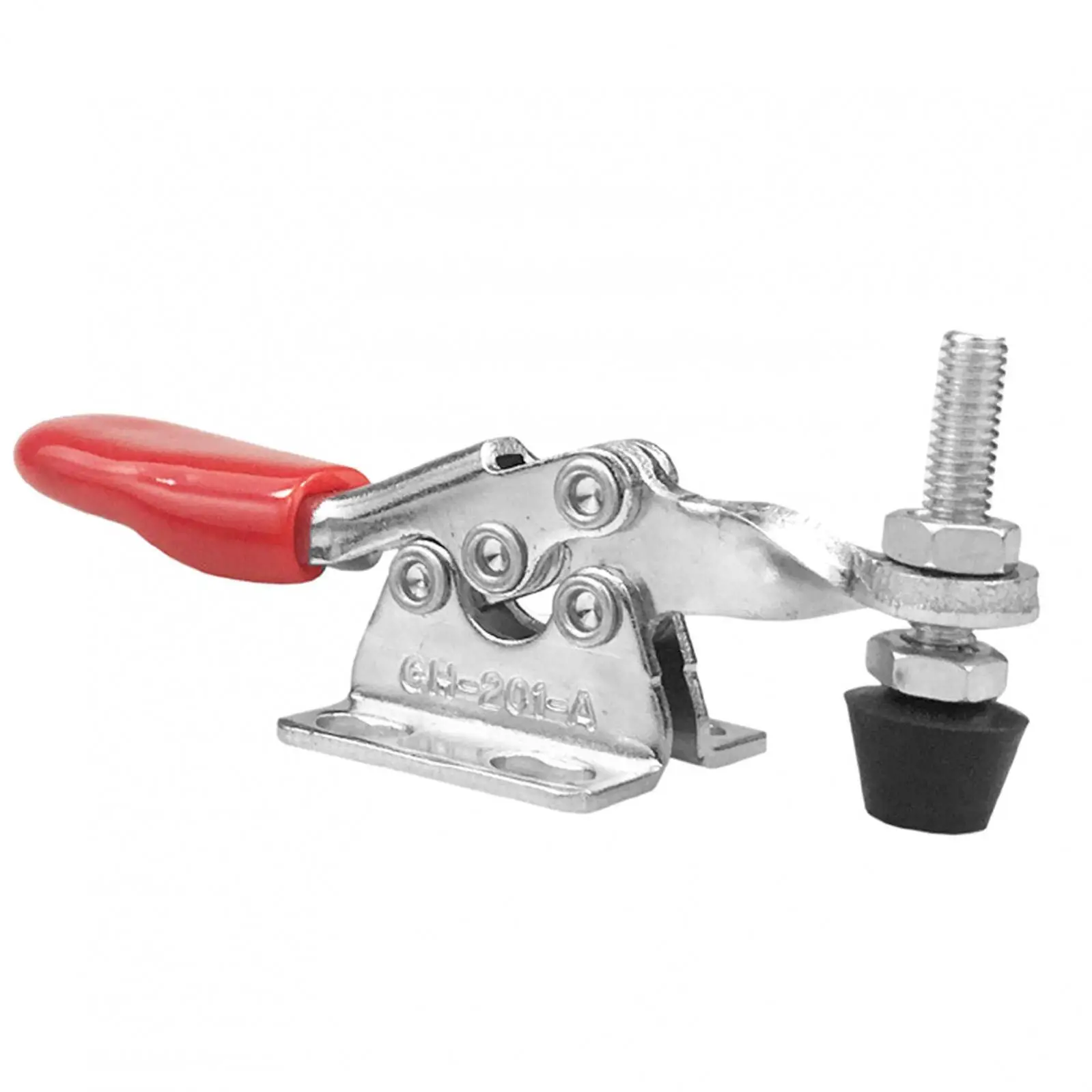 201A Horizontal Toggle Clamp Quick Release Toggle Clamps Set Carbon Steel Hand Clip Tool for Wood working Carpentry Tools