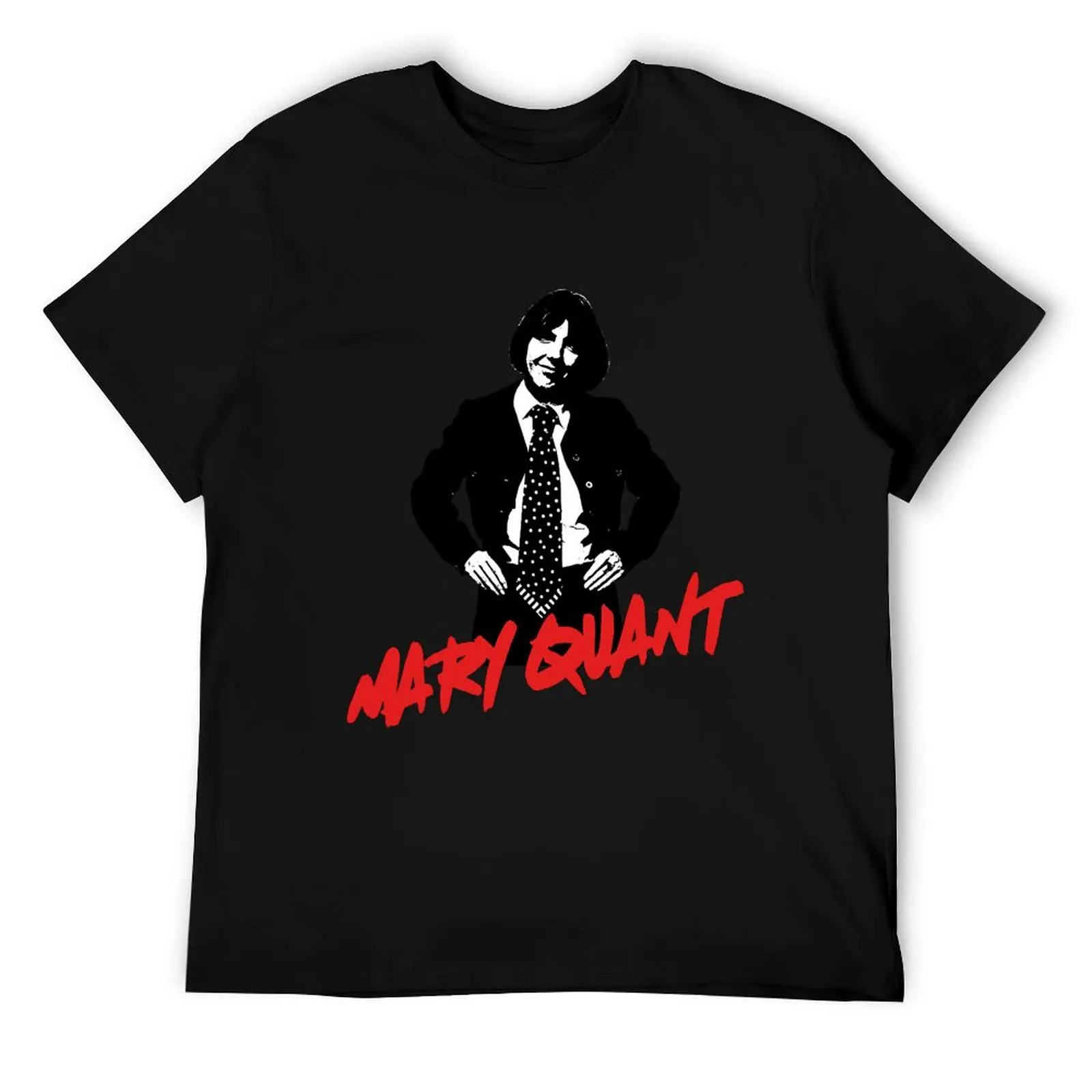 

Футболка Mary Quant, мужская футболка, футболки для мужчин, белая, черная хлопковая футболка, однотонная мужская футболка в упаковке