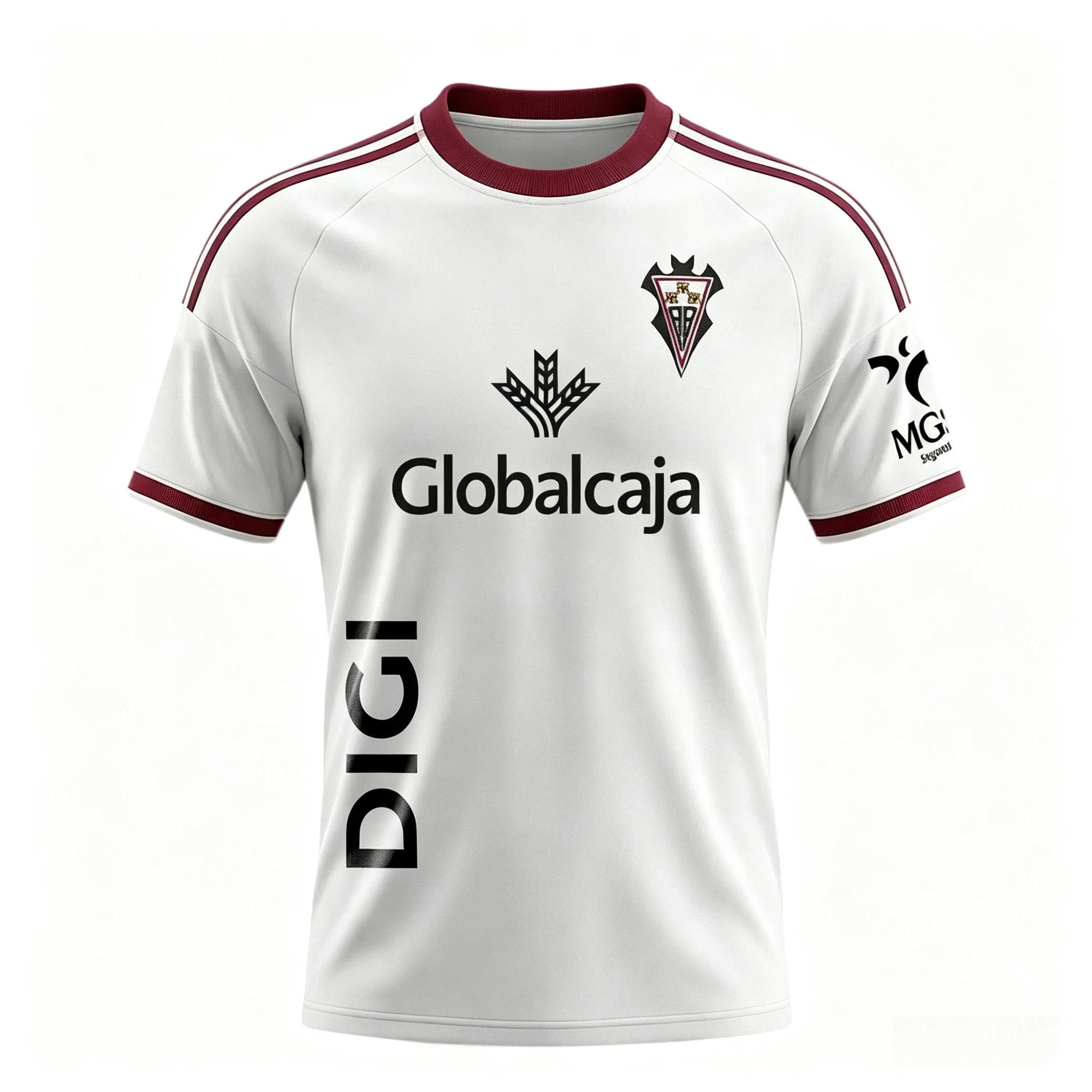 Nouveau maillot de football Albacete Balompié imprimé en 3D, t-shirt à manches courtes respirant et à séchage rapide pour hommes