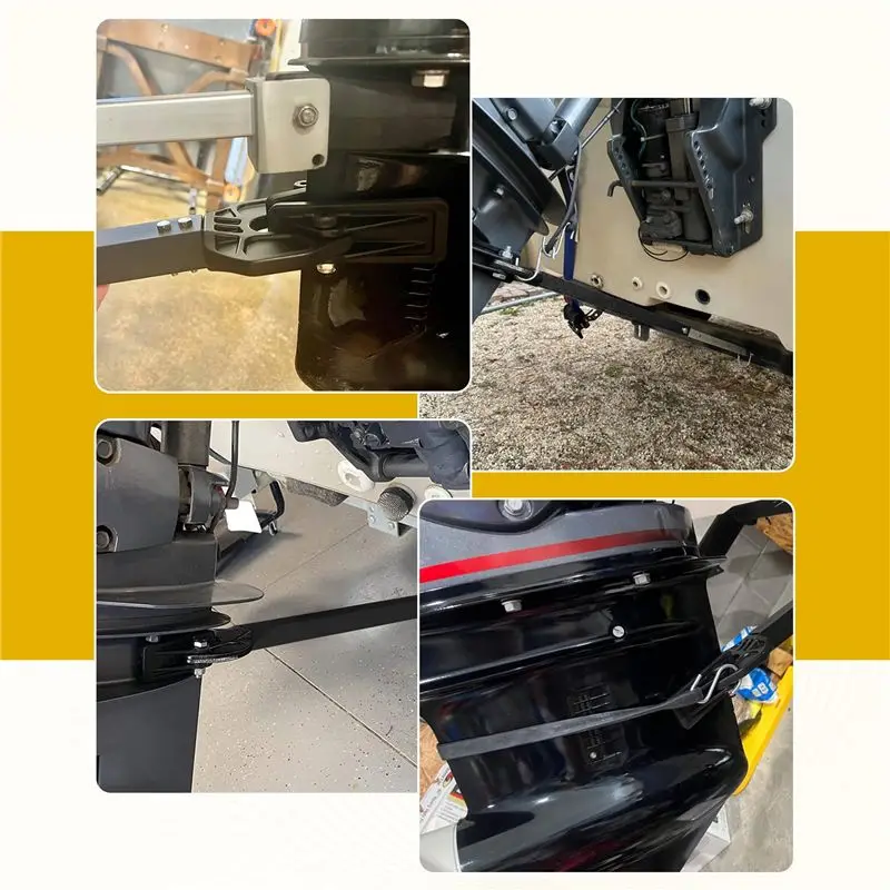 NALFI-Adjustable Shock Boat Transom Saver, Stern Protectors For Securing Engines, Rollers And Trailer Mounts