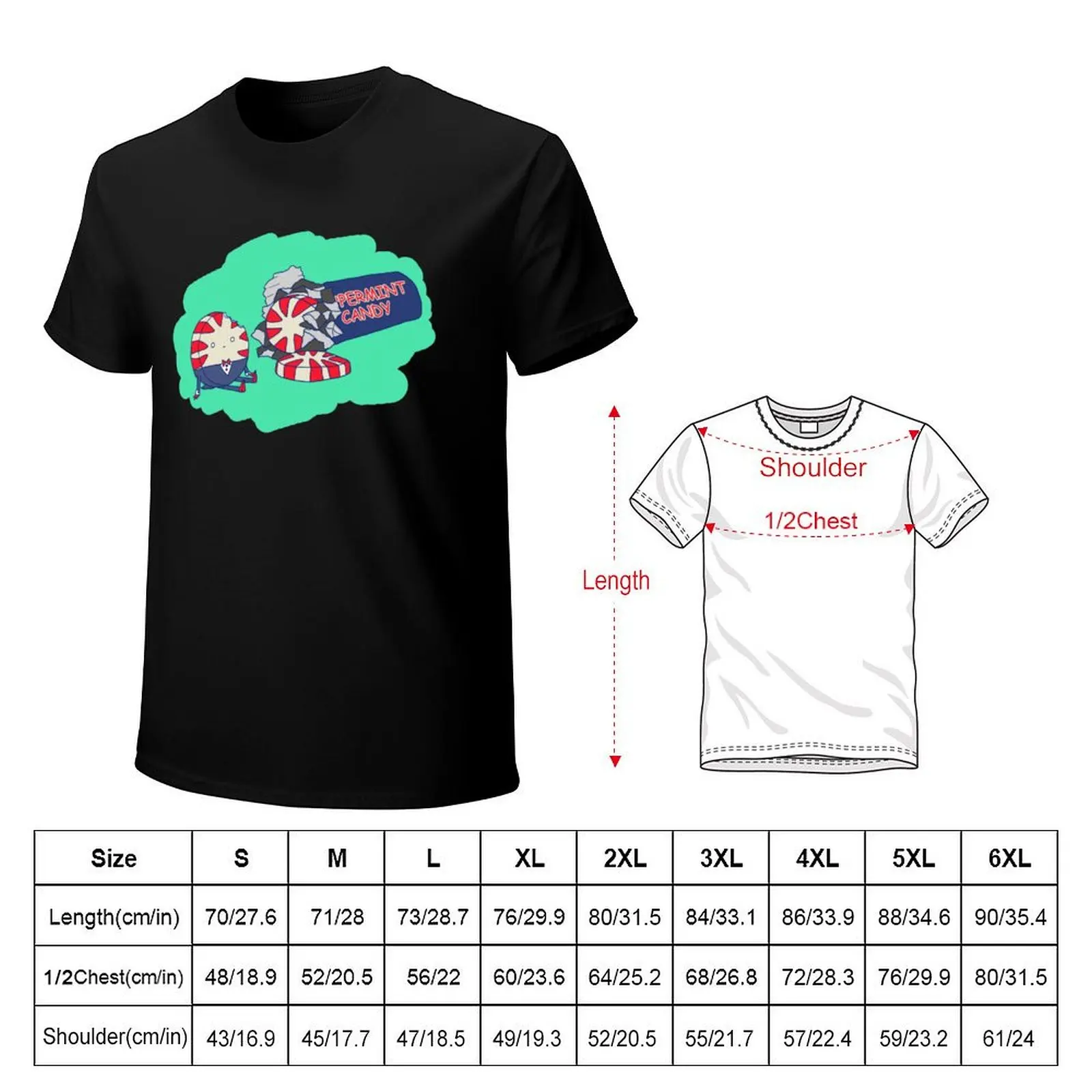 Peppermint Butler T-Shirt Stain Resistant Casual Tee