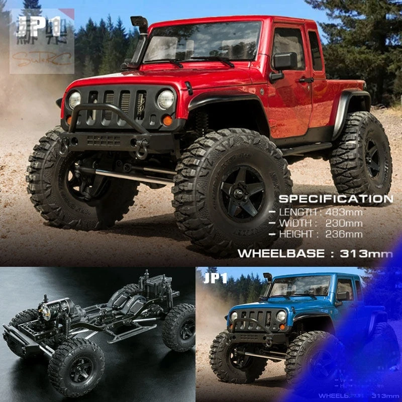 

Радиоуправляемая электрическая полноприводная машинка-симулятор для скалолазания Mst Mm Rcfx-W Jp1 531551, игрушка для мальчиков