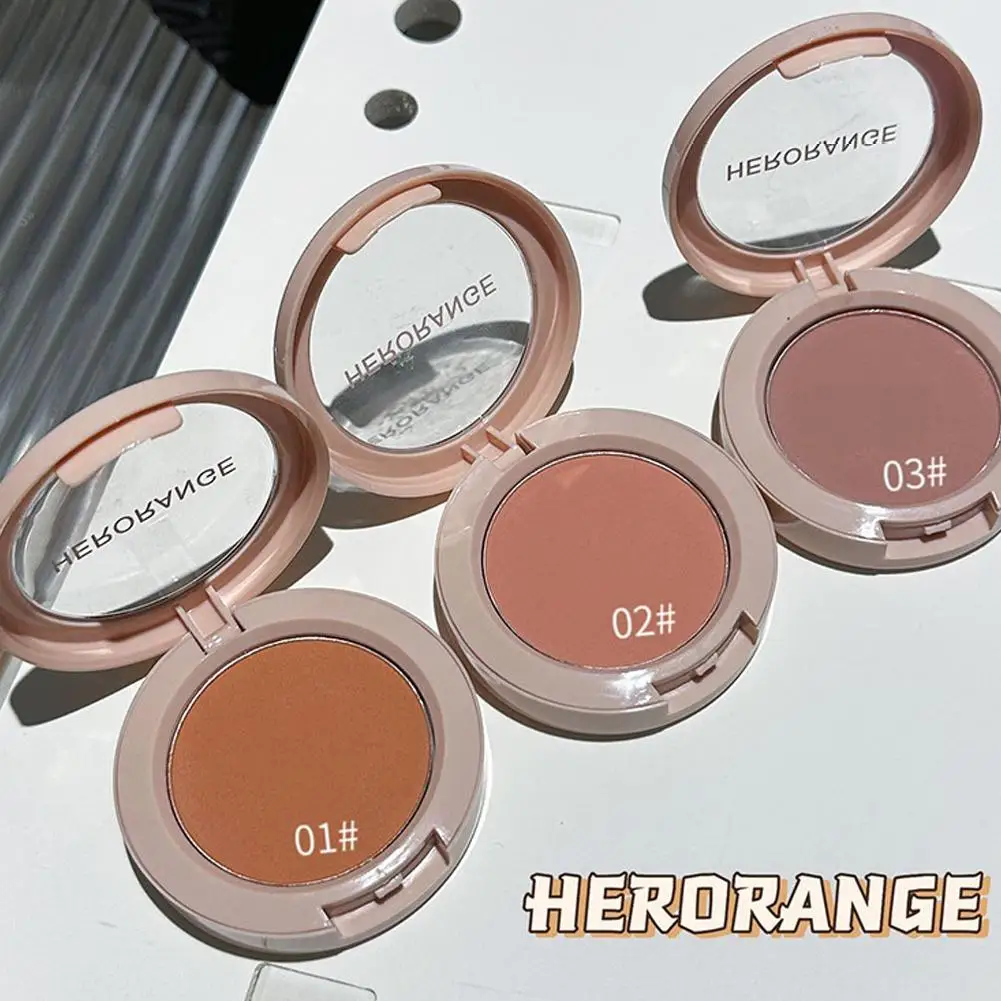 Singolo Matte Blush Palette Fard Crema Contorno Trucco Naturale Guancia Tinta Viso Fard Rosa Rouge Impermeabile Illumina Cosmetici