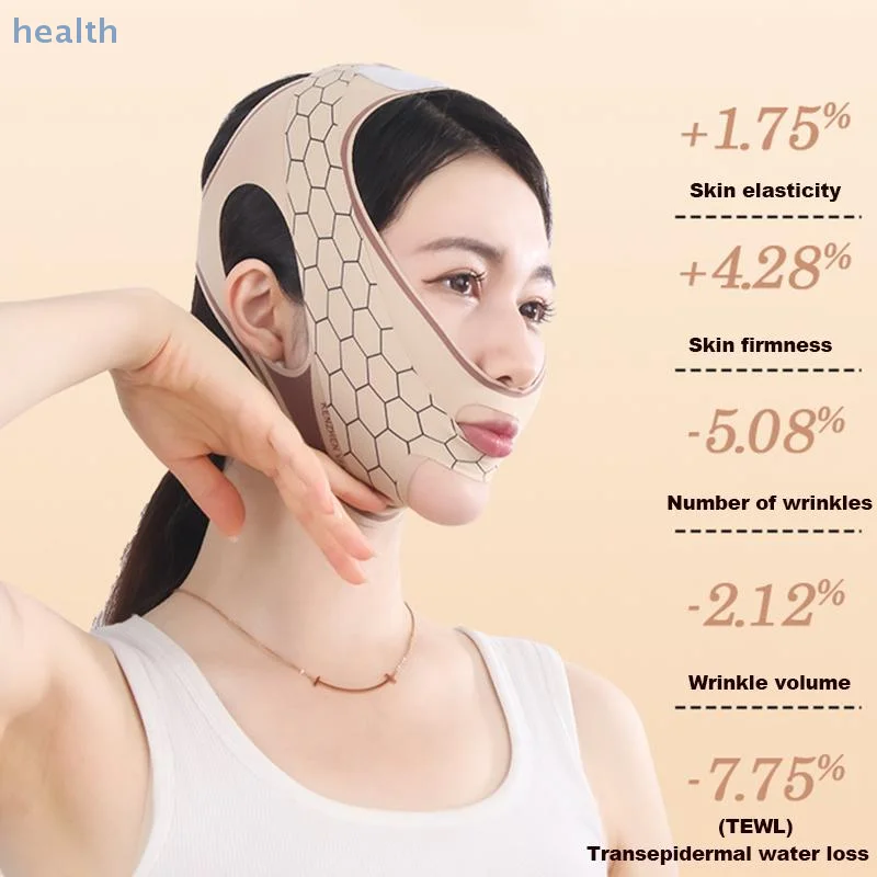 Chin Cheek Slimming Bandage V Shape V Line Lifting Mask Face Lifting Anti Wrinkle Strap Band Sleeping Mask Beauty Health Women