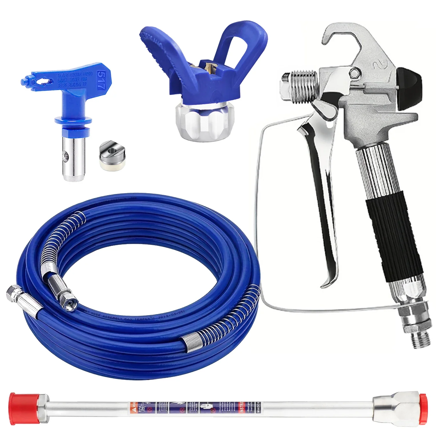 kit-pistola-a-spruzzo-airless-con-tubo-da-15m-ugello-517-protezione-e-asta-di-prolunga-per-pittura-e-rivestimento-di-pareti-domestiche