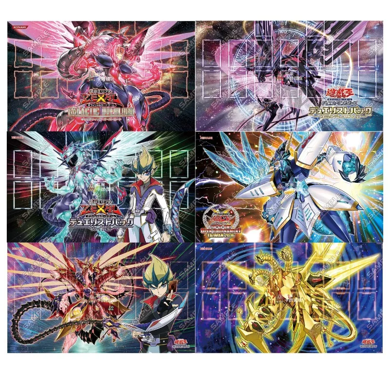 سلسلة عيون المجرة يو غي أوه! 600x350 مللي متر لاعب واحد مبارزة Playmat Mizael Galaxy-Eyes Tachyon التنين المطاط مجلس لوحة ألعاب اللعب