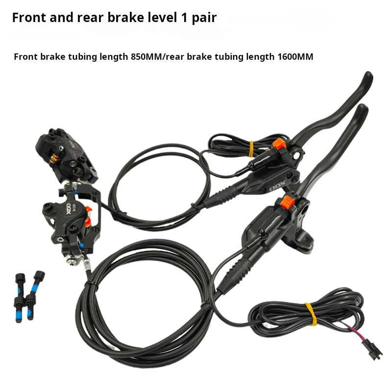 

XOD E-300 Электрический складной велосипед MTB Гидравлический дисковый тормоз Power Off Пресс для вождения масла Велосипедный тормозной суппорт