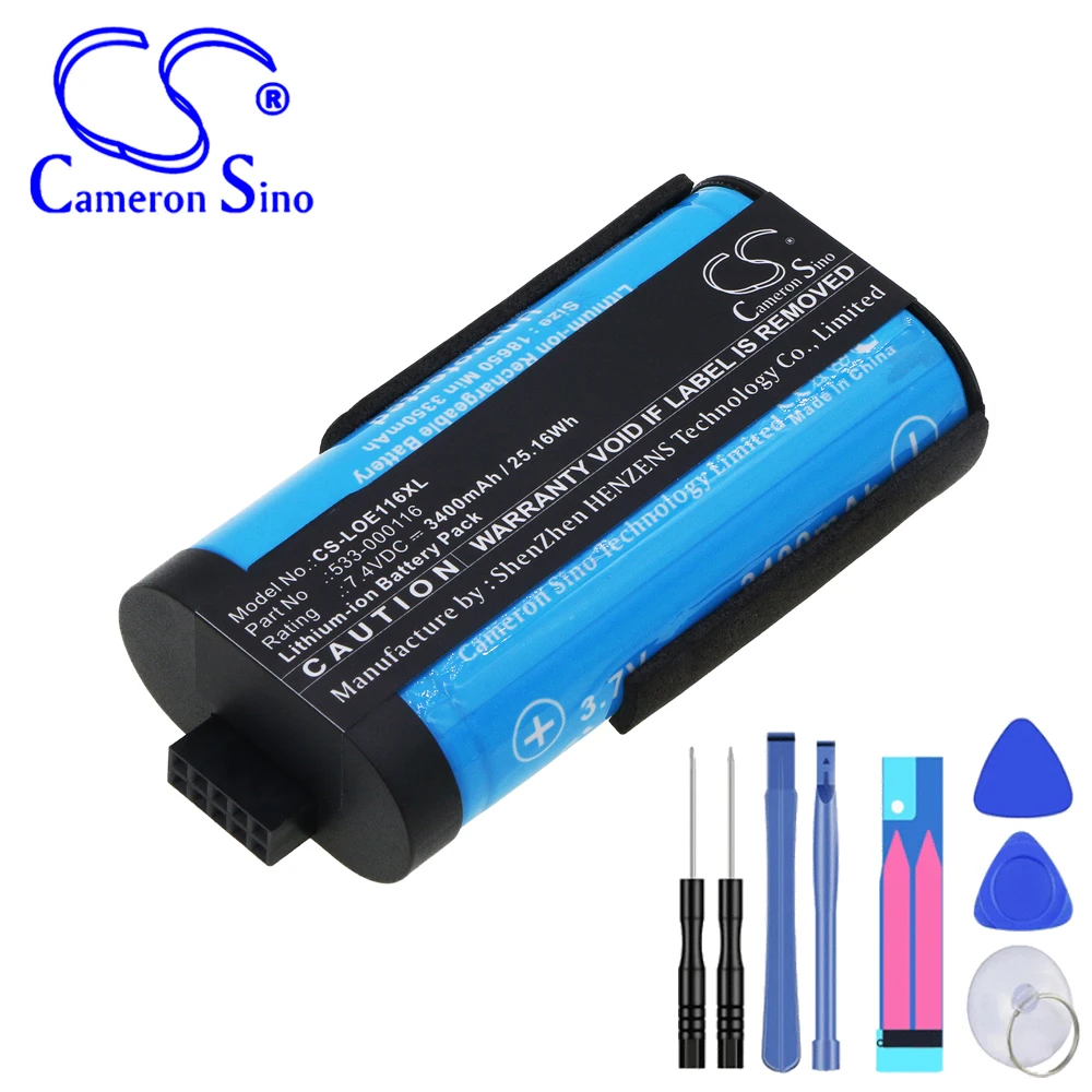 Speaker 3400mAh / 25.16Wh Battery For Logitech 533-000116  533-000138 UE MegaBoom  S-00147 Color Blue G.W  172g  Volts 7.40V