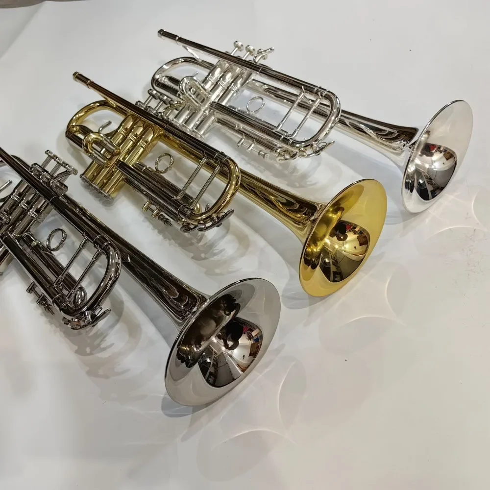 High Quality BB Trumpet Professional Standard Concert School Band 18037 -BB Trumpet Brass Bb Trumpet