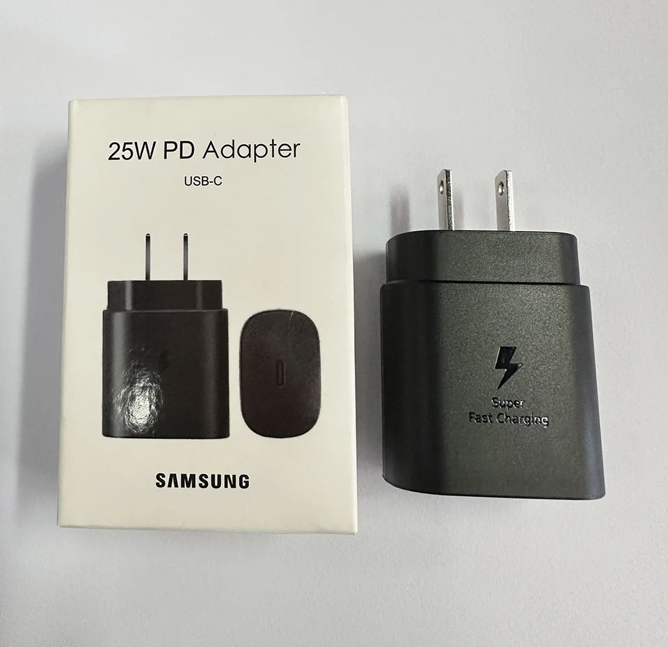 Samsung 25w Pd Charger Fast Charging Adapter 25 W Usb Type C Chargeur Cable Galaxy S24 S23 S22 S21 Note 20 A54 M54 A50 Z Flip 6