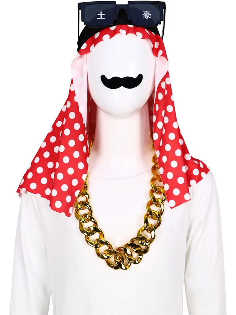 성인 아랍 두바이 백만장자 로브 할로윈 의상 재미있는 생일 파티 의상 중동 국가 무대 의상 여성용