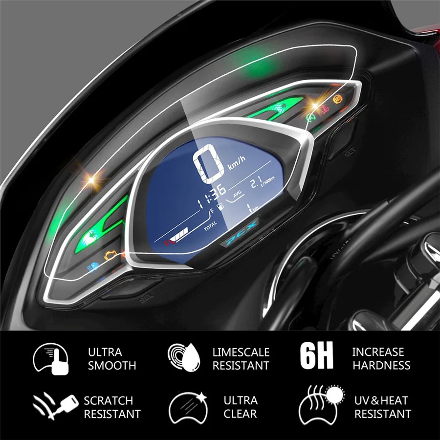 

Speedometer Screen Instrument TPU Protective Film For Honda PCX150 2018-2019