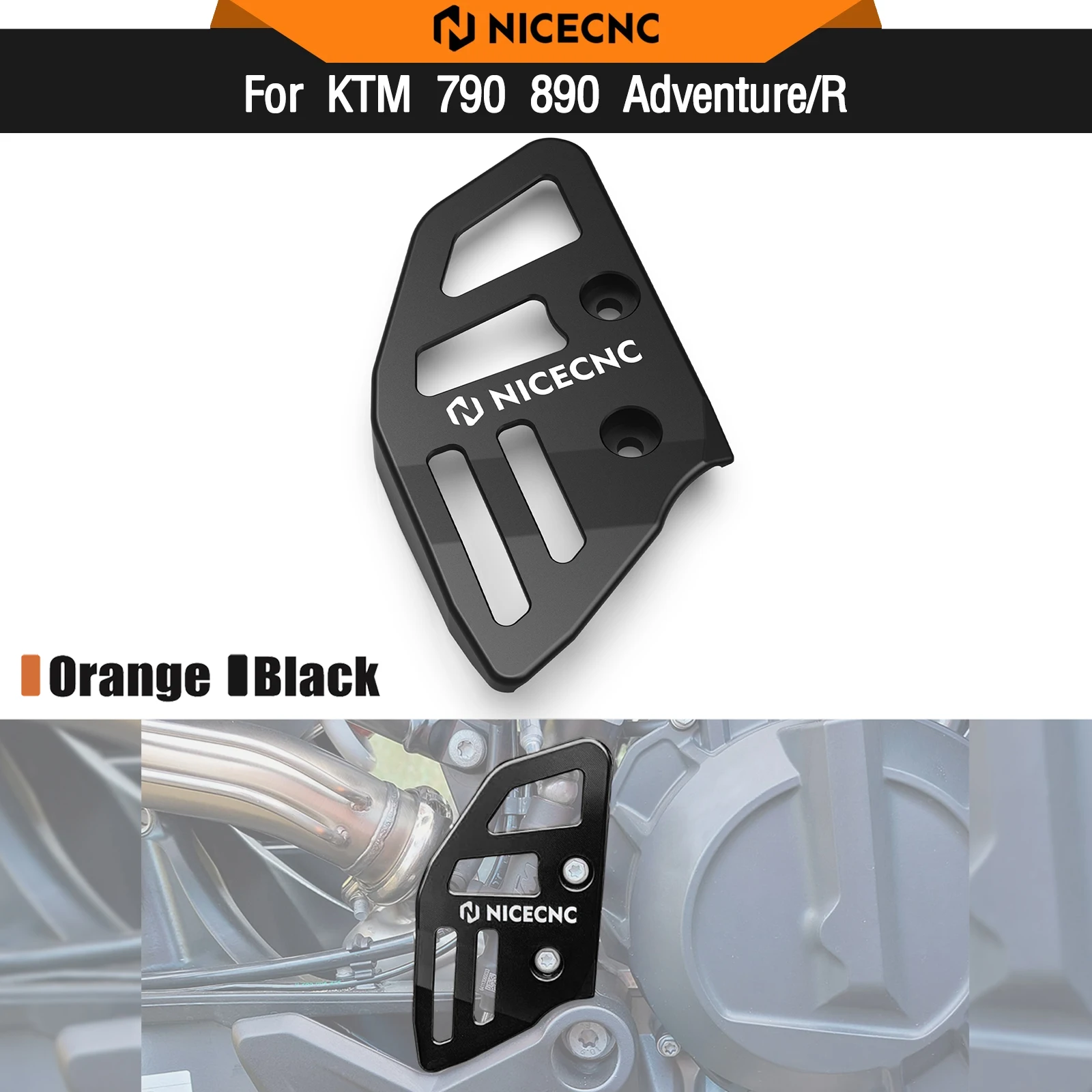 

For KTM 790 890 Adventure/R 2019-2025 Rear Brake Master Cylinder Guard Husqvarna Norden 901 2022-2025 790 ADV 890 Adventure/R