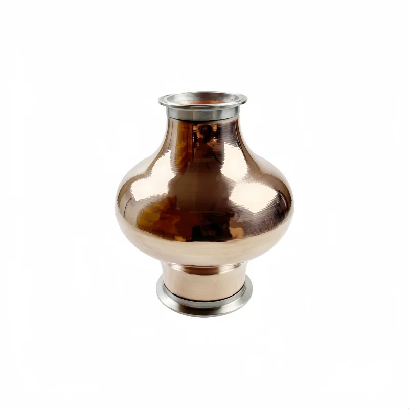 4L  High Purity 4inch X 2inch Or 4inch X 3inch Copper Onion Head For The Brewing Of Whiskey Or Brandy,Pure Copper Gourd