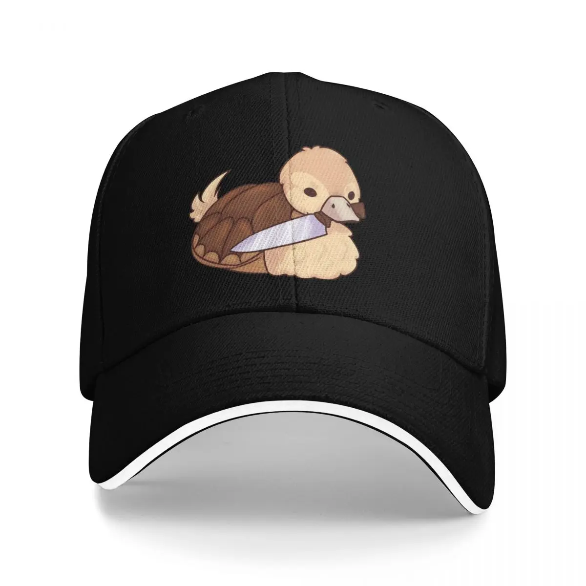 ATLA Turtle Duck with Knife Baseball Cap Mountaineering Icon Sun Hat For Children Luxury Woman Men's