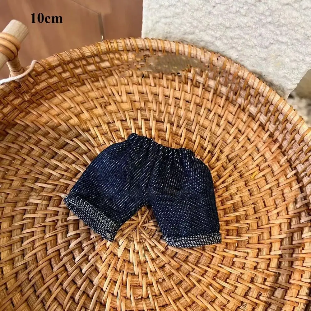 

New Fashion Jeans Pants Handmade Multicolors Cotton Doll Trousers Accessories For 15/20cm Cotton Doll