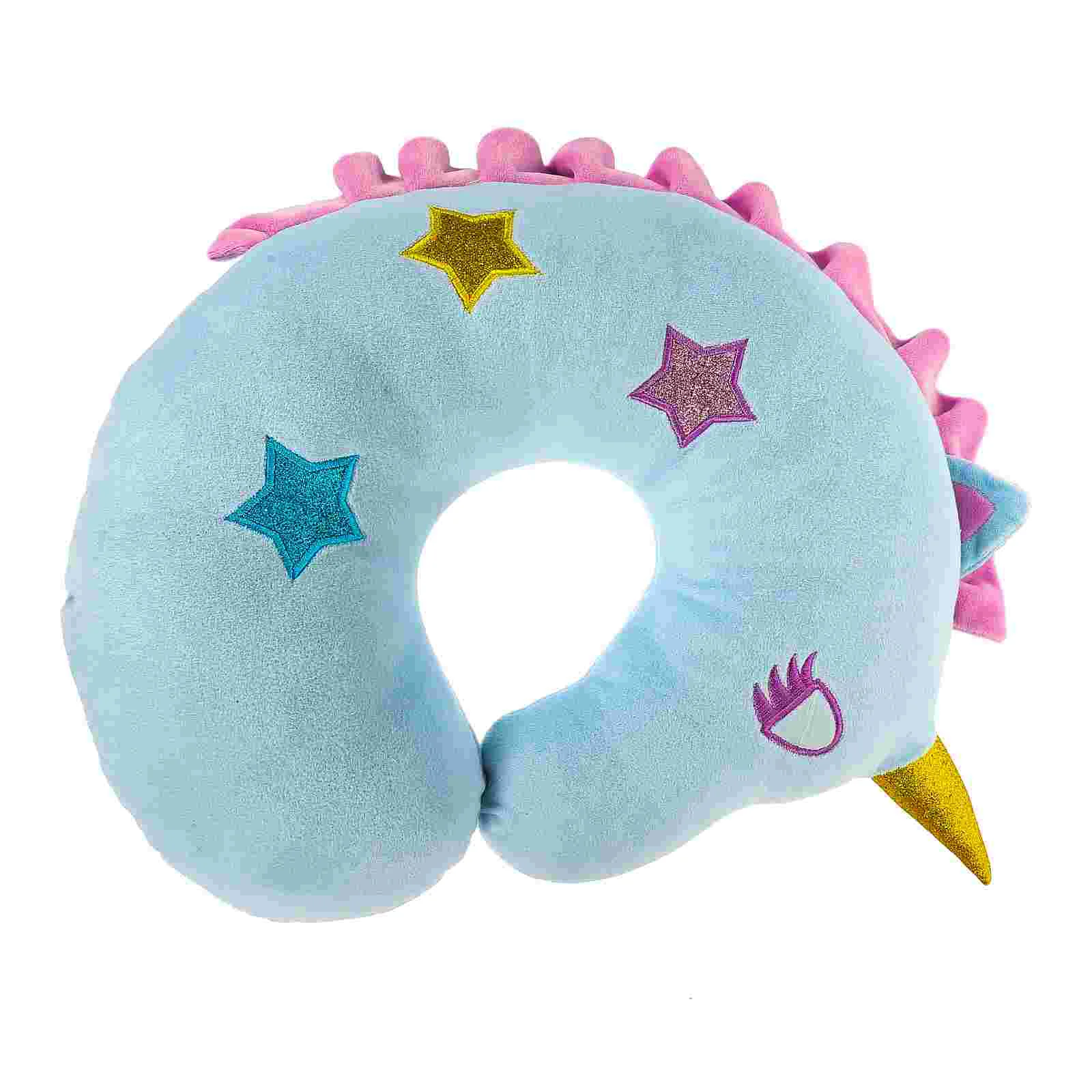 U Shape Pillow Neck Office Lovely Adorable U-shaped Supple Unicorn Support for Home