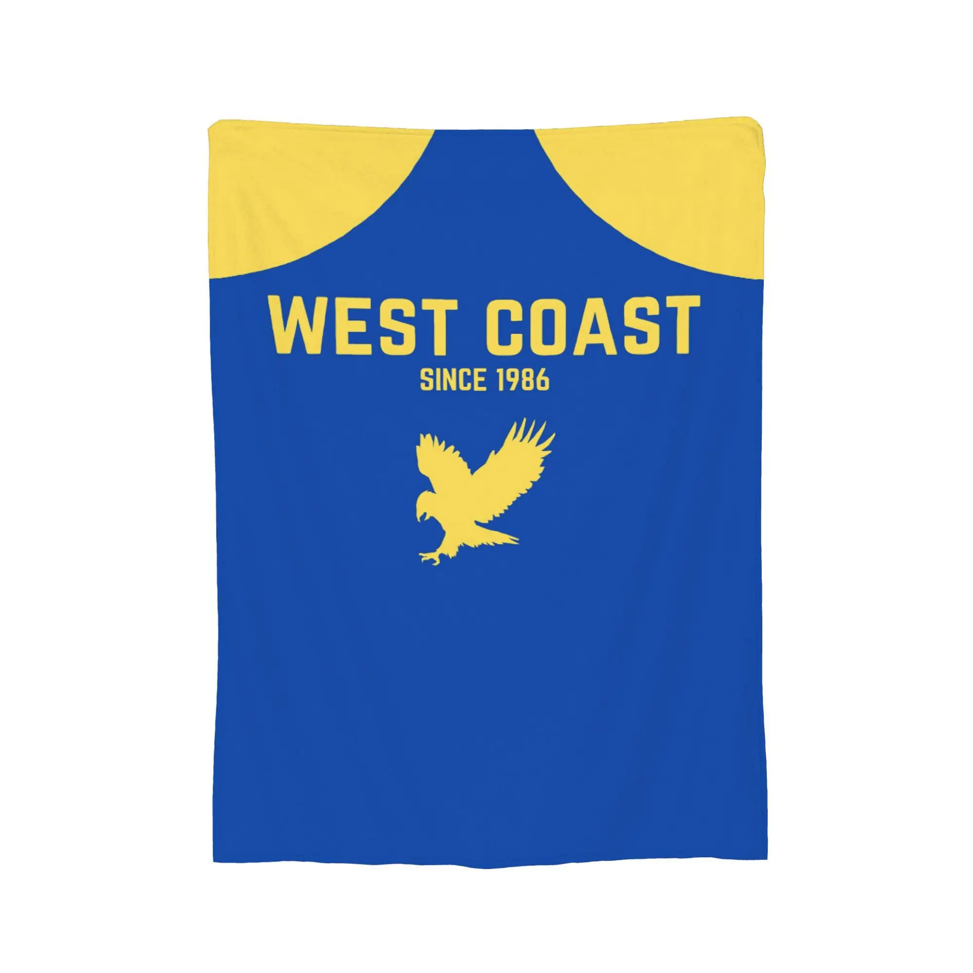 Customize West Coast Blanket, Ultra-Soft Flannel Shawl, Comfortable Throw for All Seasons, Perfect for Sofa, Office, And Travel,