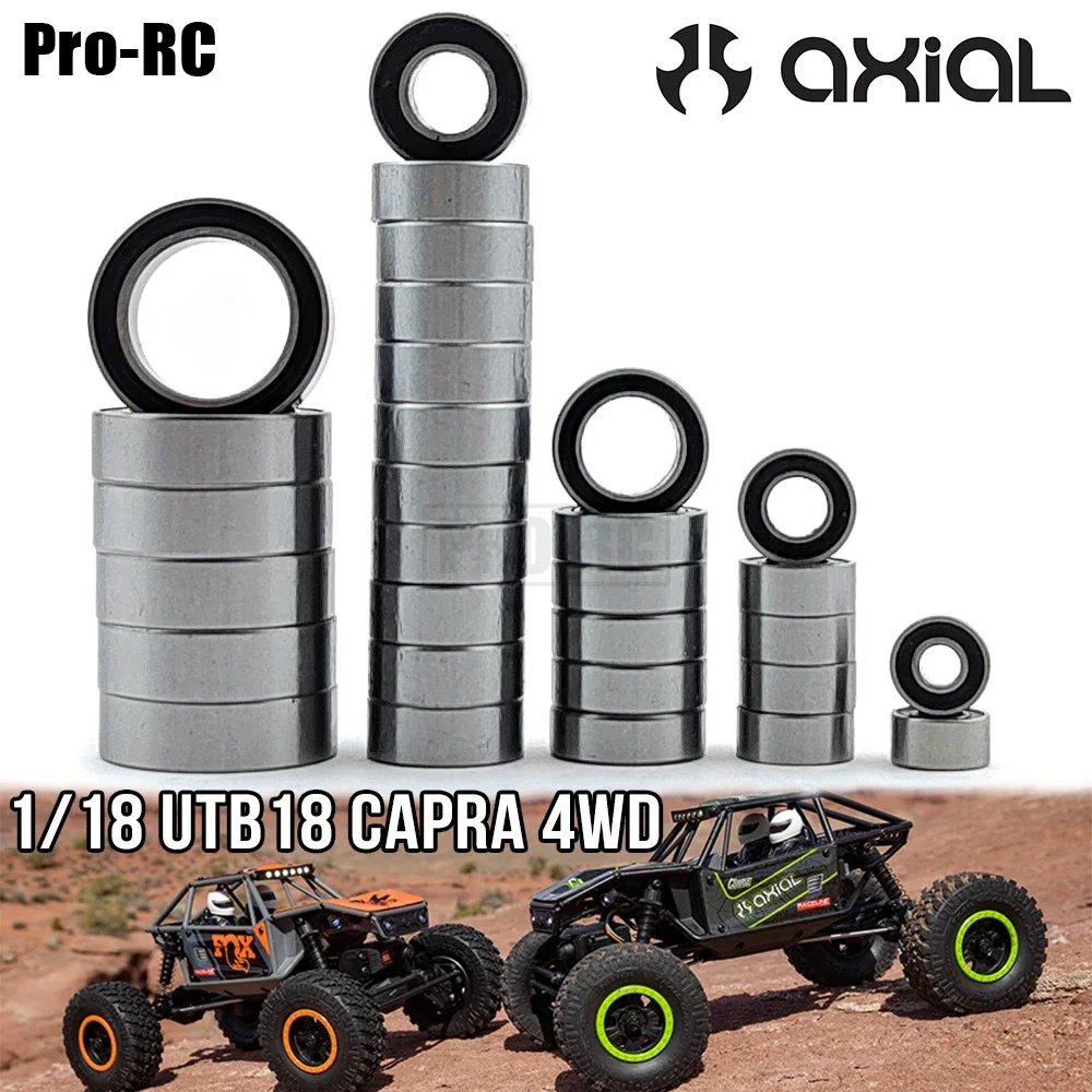 

Для осевого 1/18 UTB18 Capra RTR, полный комплект герметичных подшипников, детали для обновления радиоуправления (30 шт.)
