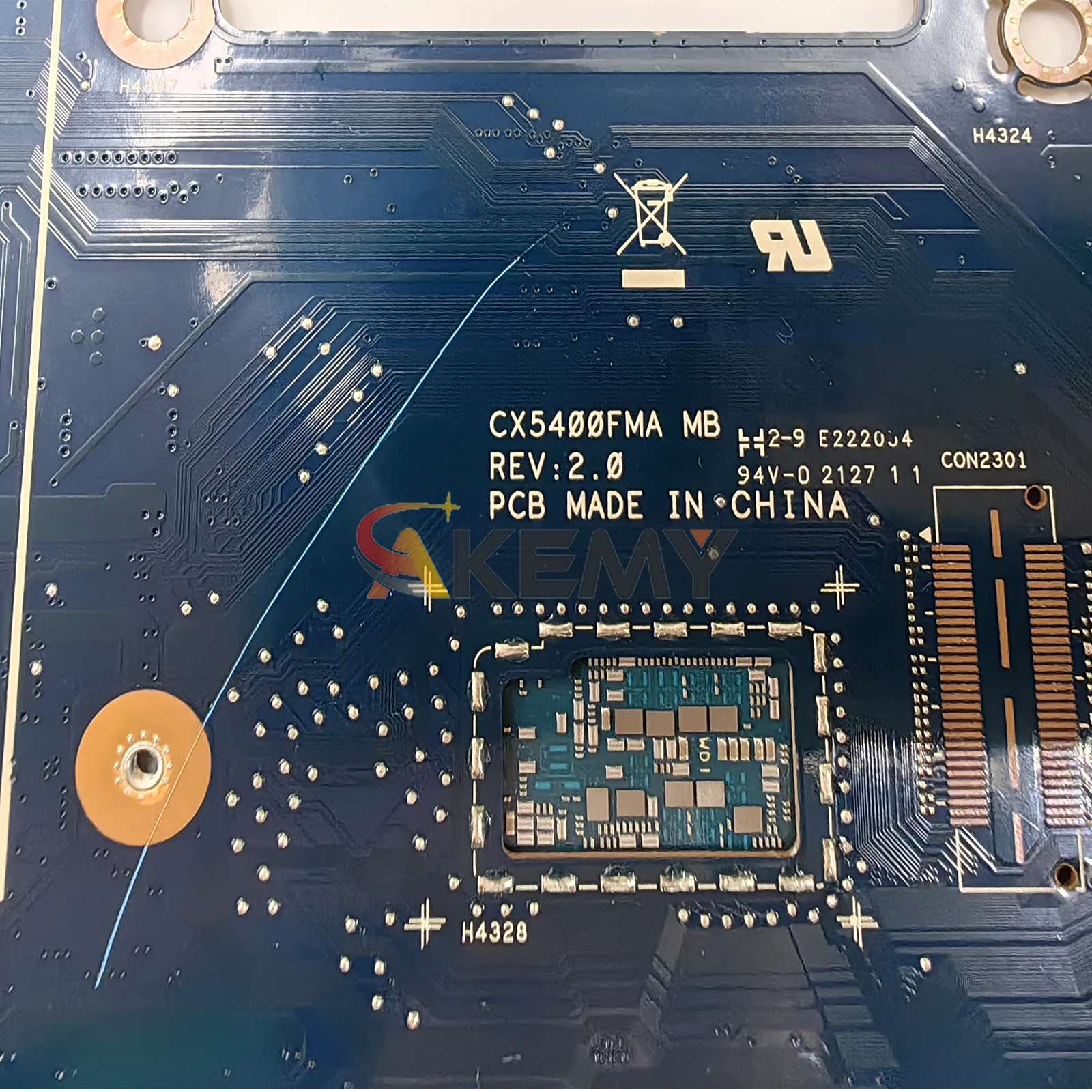 Placa base para ordenador portátil CX5400FMA para ASUS Chromebook Flip CX5 CX5400FMA CX5400F con 11. a generación I3 i5 i7 100% pruebas OK stk