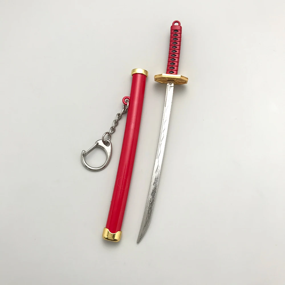 Super Warrior Samurai Sword Keychain Set